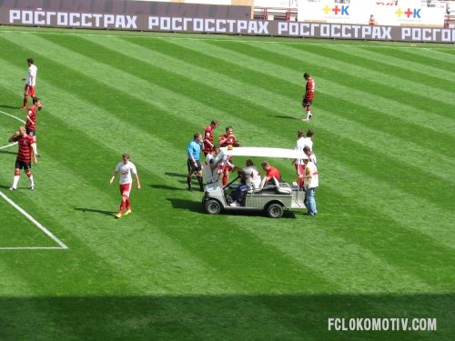 Фоторепортаж с матча Локомотив - Амкар