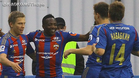 ЦСКА разгромил "Амкар" со счетом 3:0 ЦСКА разгромил "Амкар" со счетом 3:0