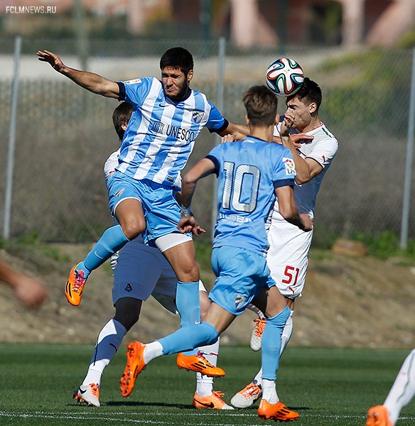«Локомотив» - «Малага Б» 2:0 «Локомотив» - «Малага Б» 2:0