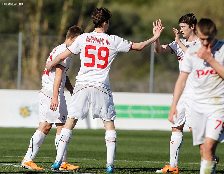 «Локомотив» - «Малага Б» 2:0 «Локомотив» - «Малага Б» 2:0