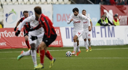 «Амкар» - «Локомотив» 0:0