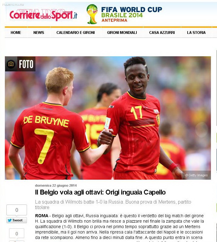 CORRIERE DELLO SPORT (ИТАЛИЯ) CORRIERE DELLO SPORT (ИТАЛИЯ)