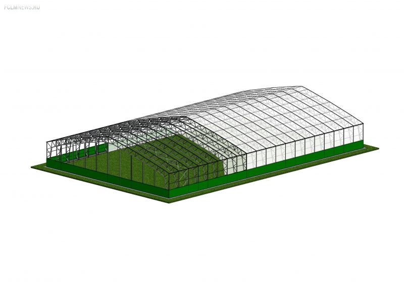 Проект крытого футбольного манежа