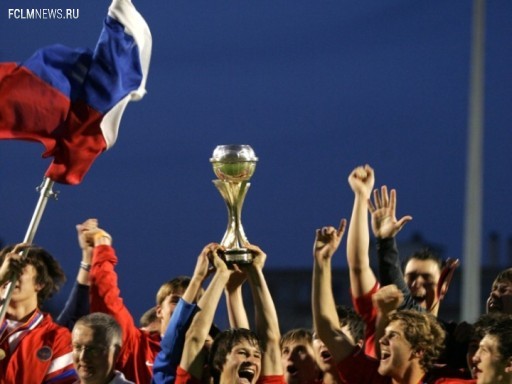 Сборная России, победитель юношеского чемпионата Европы-2006 Сборная России, победитель юношеского чемпионата Европы-2006