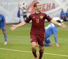Сборная России победила Азербайджан со счетом 4:0 Сборная России победила Азербайджан со счетом 4:0