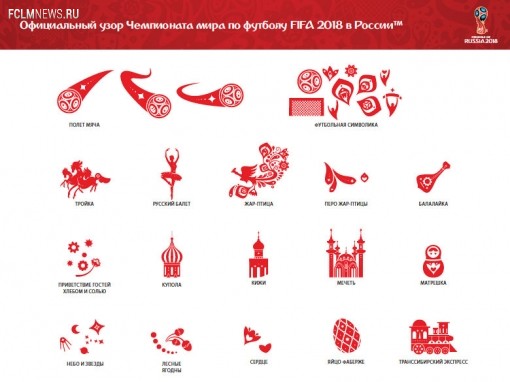 Представлен официальный узор ЧМ-2018 (фото) Представлен официальный узор ЧМ-2018 (фото)