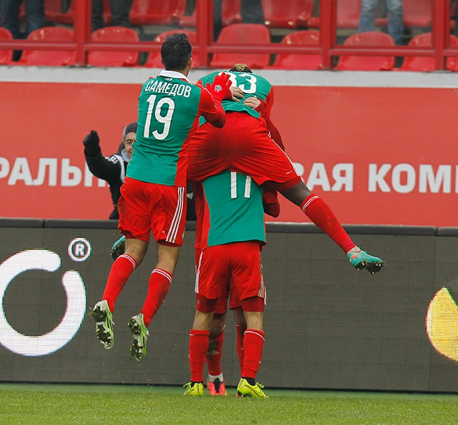 «Локомотив» - «Спартак» 1:0. Фото