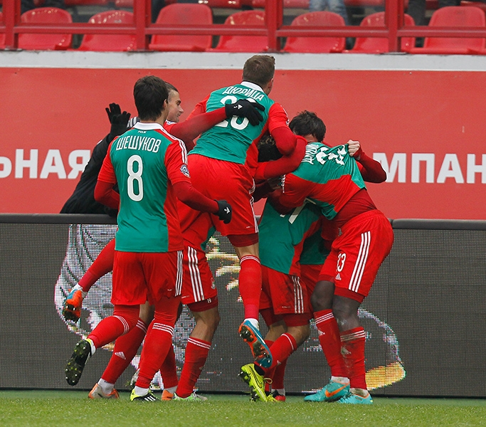 «Локомотив» - «Спартак» 1:0. Фото