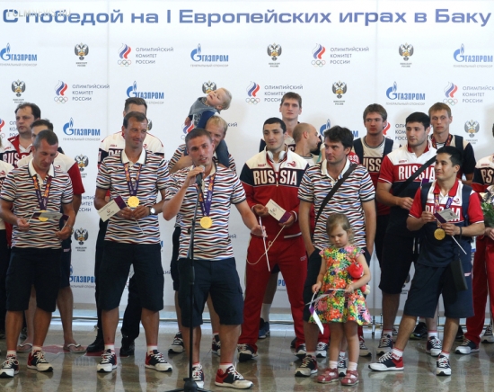 Встреча чемпионов Европейских игр