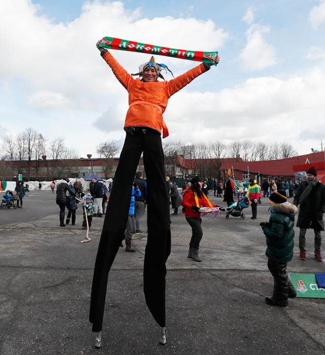 «Масленица» на «Локомотиве»