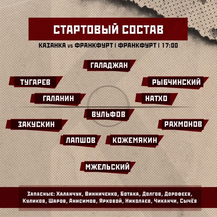 «Казанка» проиграла команде «Франкфурт» в заключительном матче немецких сборов